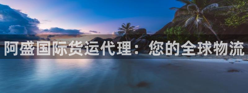 尊龙凯时人生就是博·(中国)官网：阿盛国际货运代理：您的