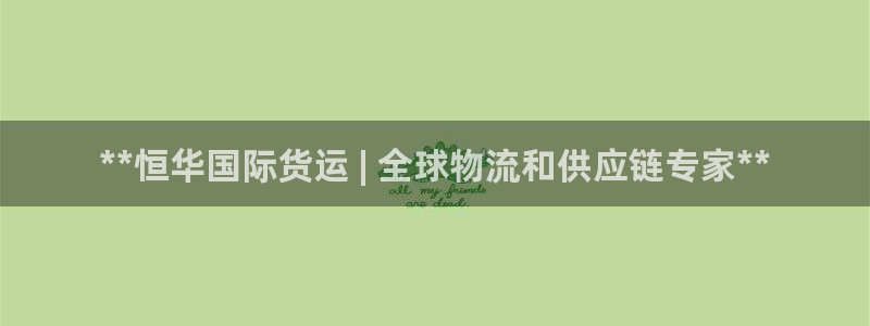 尊龙实业：**恒华国际货运 | 全球物流和供应链专家**
